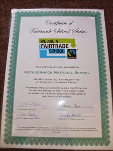 rathgormack NS fairtrade